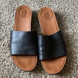 Fitflop slides- worn, size 10
